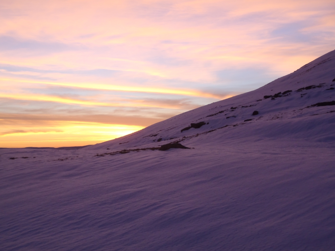 Sunrise at Red Tarn