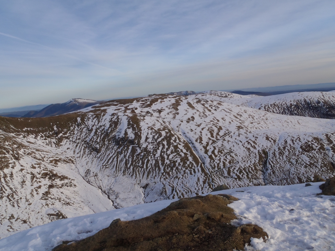 Red Tarn - Catstye Cam - Swirral Edge - Raise - Stybeck