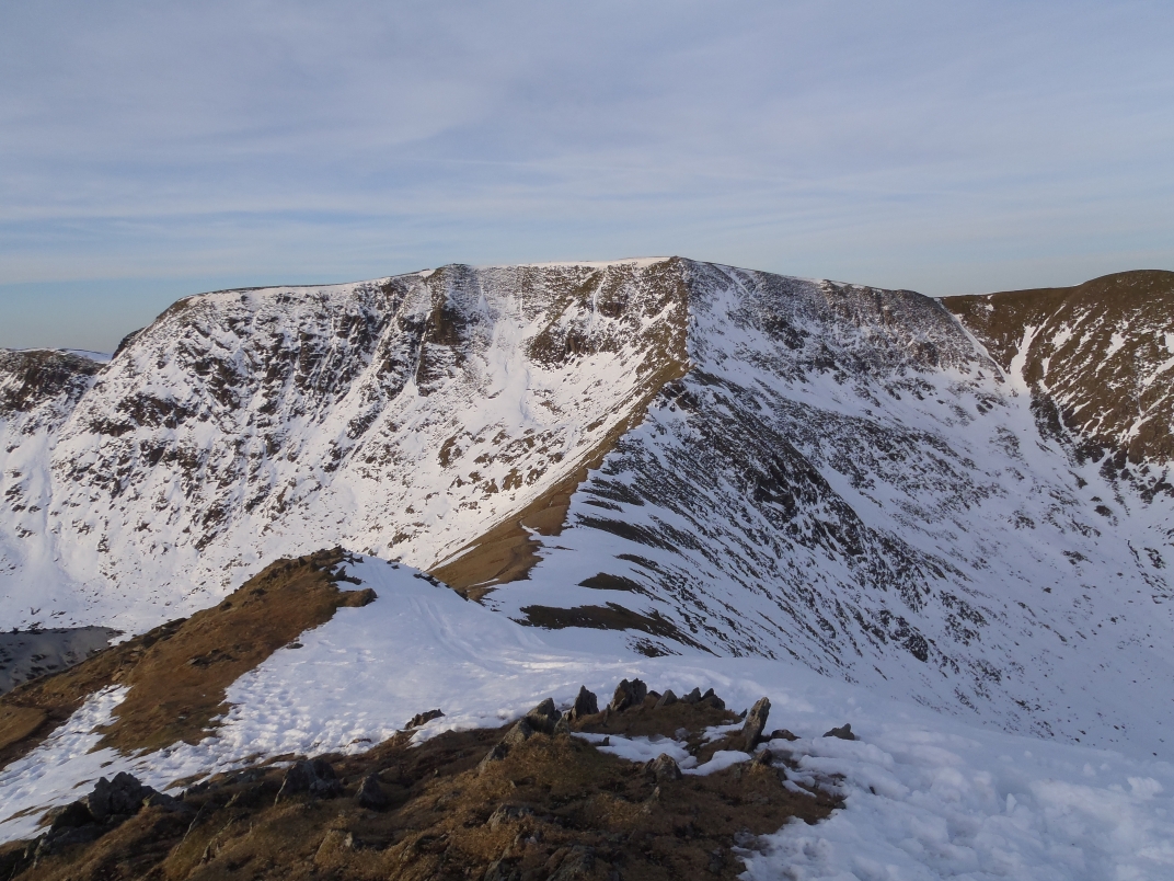 Red Tarn - Catstye Cam - Swirral Edge - Raise - Stybeck
