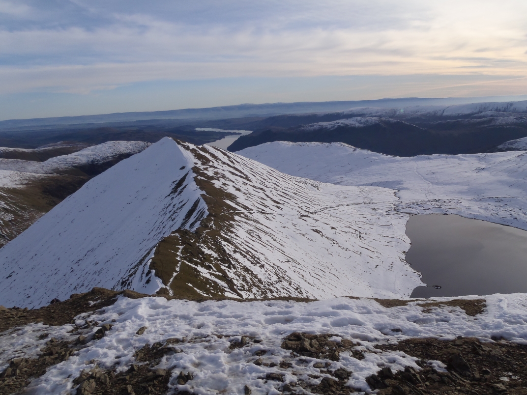 Red Tarn - Catstye Cam - Swirral Edge - Raise - Stybeck