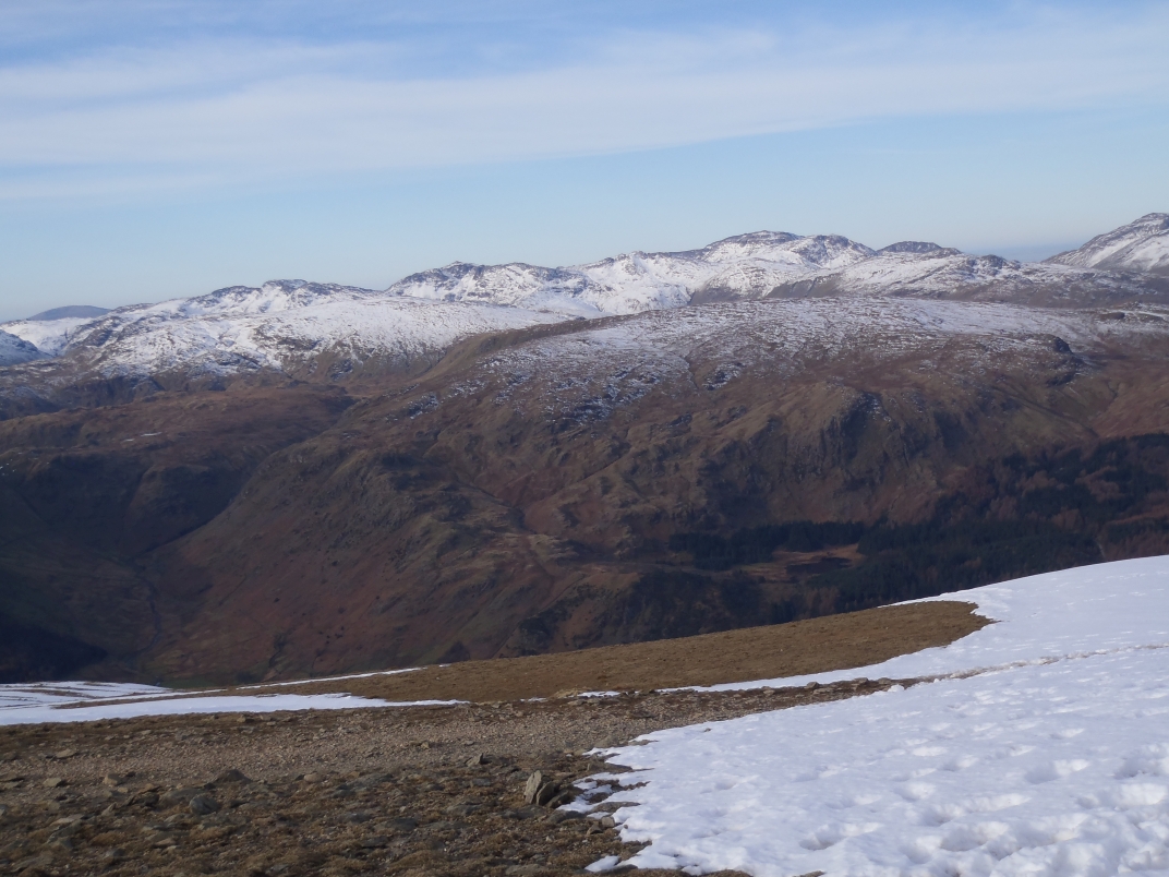 Red Tarn - Catstye Cam - Swirral Edge - Raise - Stybeck