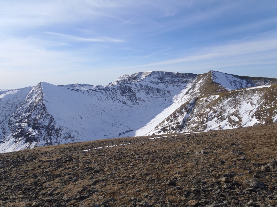Red Tarn - Catstye Cam - Swirral Edge - Raise - Stybeck