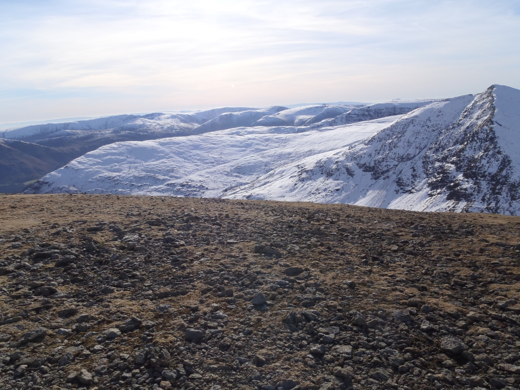 Red Tarn - Catstye Cam - Swirral Edge - Raise - Stybeck