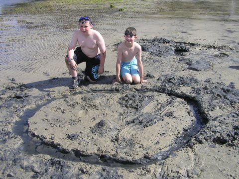 Sand sculpture