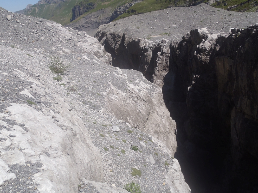 Blumlisalphutte - Gspaltenhornhutte
