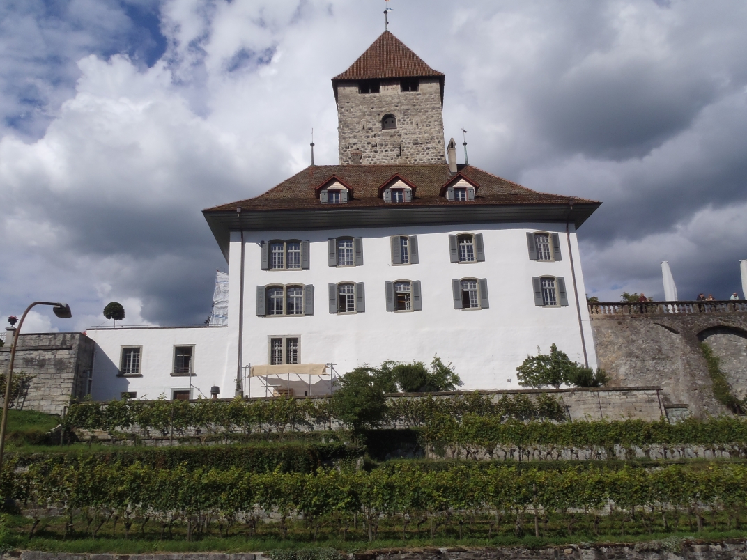 View from the window in Spiez